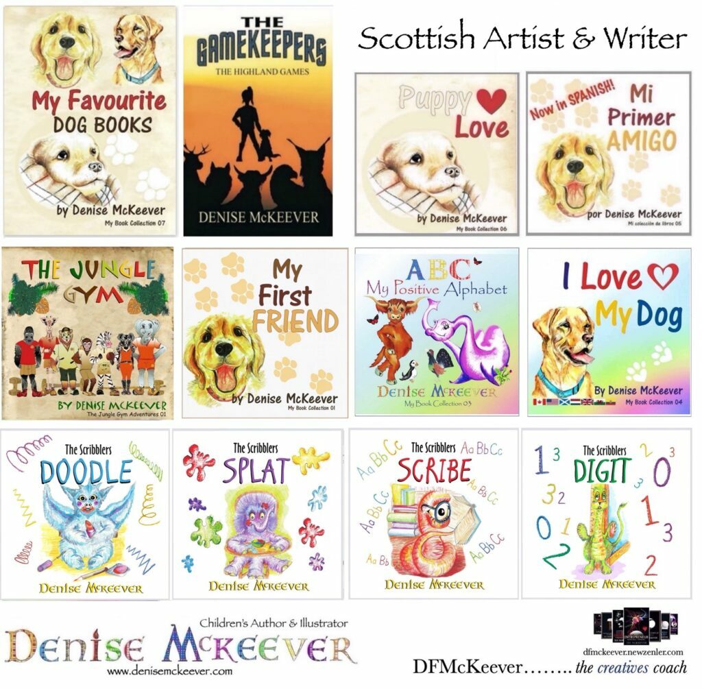Picture books by Scottish Author & Illustrator Denise McKeever