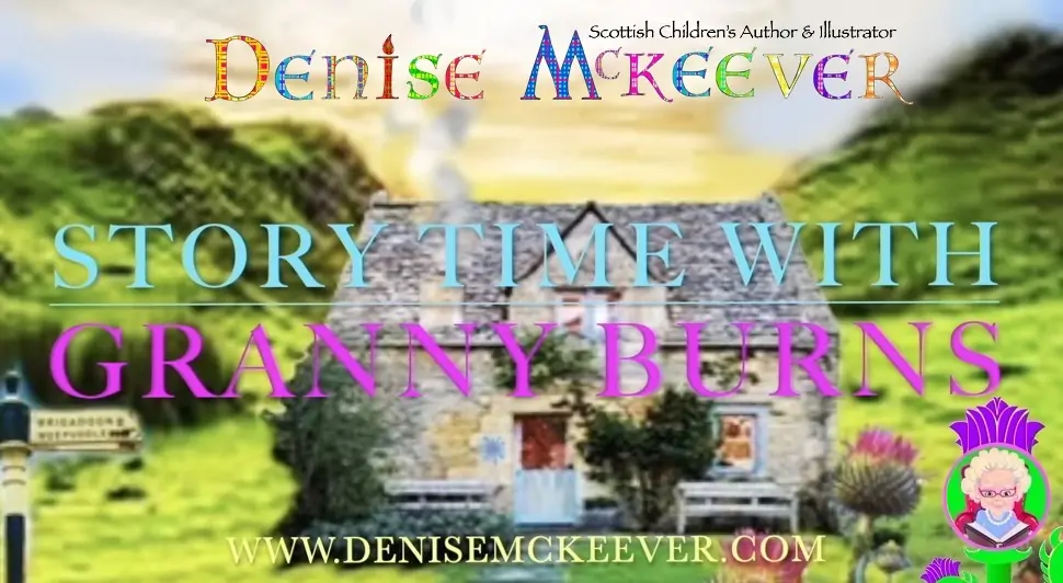 GRANNY BURNS STORY TIME IMAGE OF BURNS COTTAGE SCOTLAND