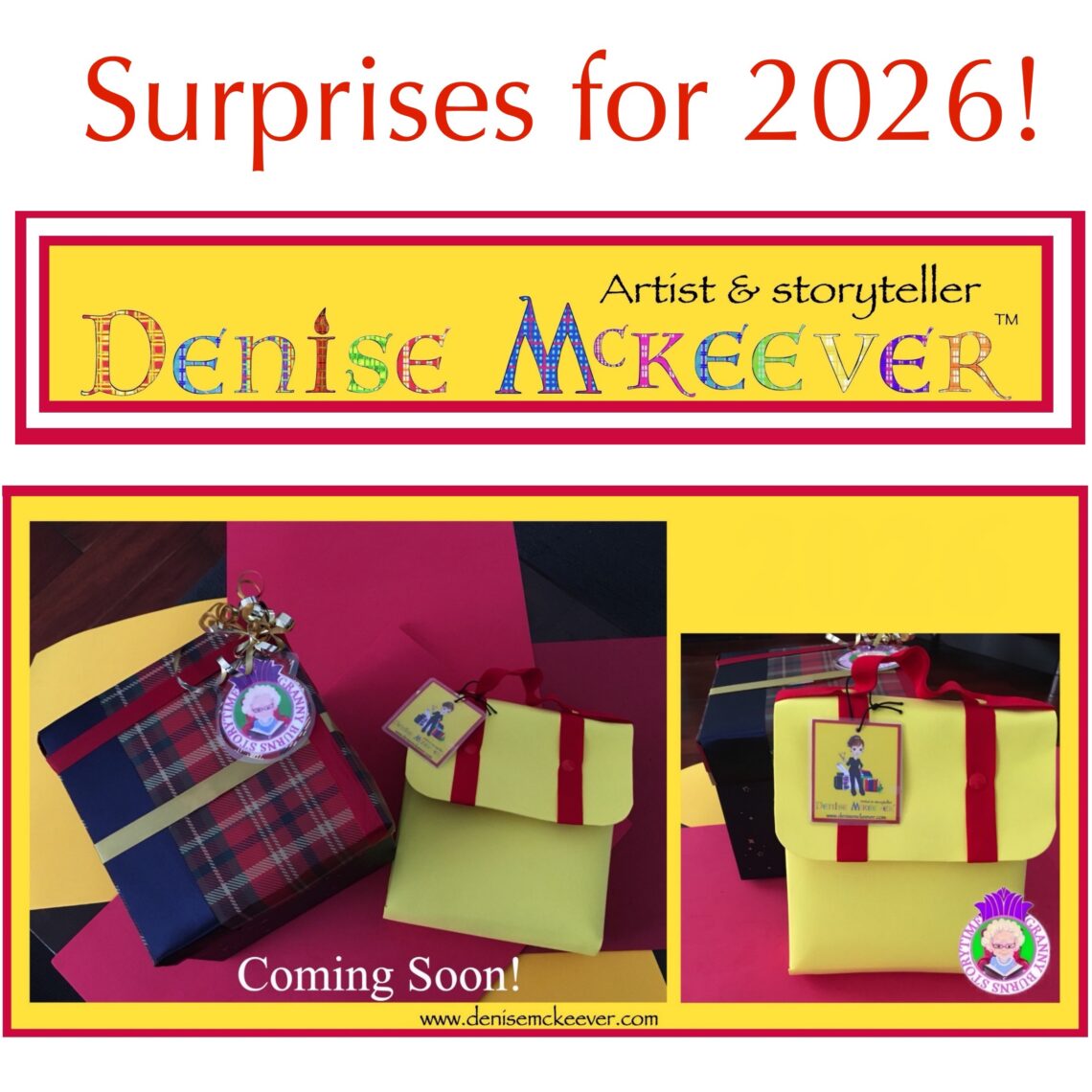 DENISE MCKEEVER SCOTTISH ARTIST STORYTELLER 2026 BOOKS