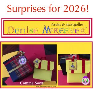 DENISE MCKEEVER SCOTTISH ARTIST STORYTELLER 2026 BOOKS
